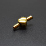 5pcs 316 Stainless Steel pushlock Heart Clasps For DIY Jewelry Making