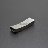 5pcs Stainless Steel Magnetic Clasps 8*3mm Logo Engraved DIY Bracelet Making