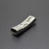5pcs Stainless Steel Magnetic Clasp 8*4mm Logo Engraved DIY Jewelry Making