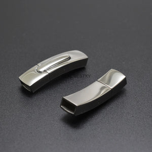 5pcs Stainless Steel Necklace Bracelet Ends Beads Clasp