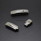 5pcs Stainless Steel Necklace Bracelet Ends Beads Clasp