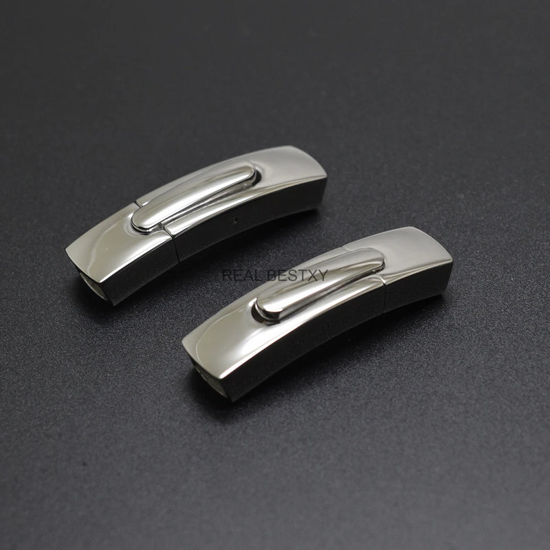 5pcs Stainless Steel Necklace Bracelet Ends Beads Clasp