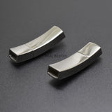 5pcs Stainless Steel Necklace Bracelet Ends Beads Clasp