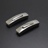 5pcs Stainless Steel Necklace Bracelet Ends Beads Clasp