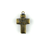 5pcs Nepal Style Bronze Tibetan Cross Charms Pendant DIY Jewelry Making