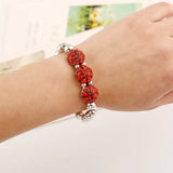 European Sport Competition Full Rhinestone Bracelet 5pcs/lot