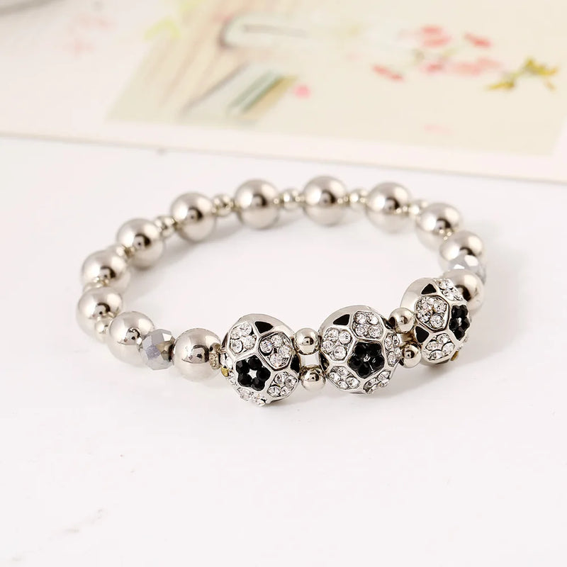 European Sport Competition Full Rhinestone Bracelet 5pcs/lot