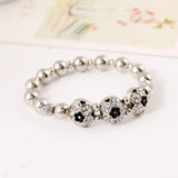 European Sport Competition Full Rhinestone Bracelet 5pcs/lot