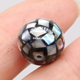 5pcs Abalone Shell Beads Natural Loose Beads 12x12mm