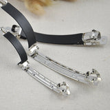 5pcs French Barrette Spring Hair Clips DIY Bow Hairpin Supplies
