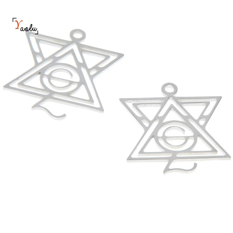 5pcs Ghost charm band Grucifix Papa Emeritus Nameless Ghoul Charm pendant
