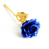 5pcs Rose Flower Plated Gift for Marriage Showcase Counter Jewelry Display