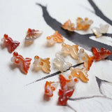 5pcs Fish Agate Necklace Pendant Lucky Pendants DIY Jewelry