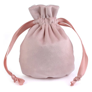 5pcs Gourd Velvet Bags 8x10cm/10x13cm/13x16cm Drawstring Pouches