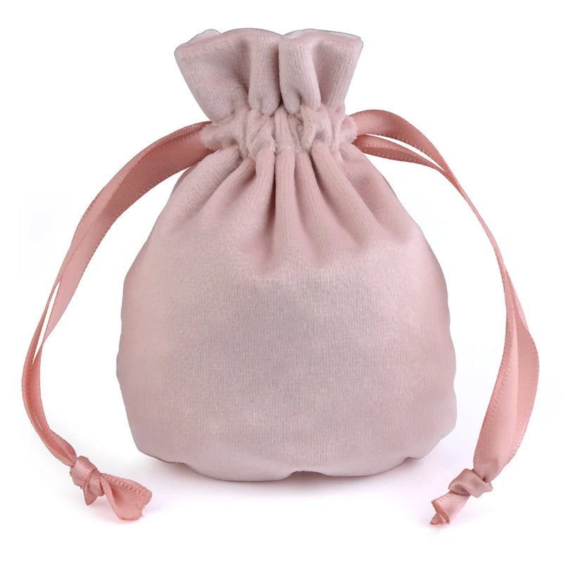 5pcs Gourd Velvet Bags 8x10cm/10x13cm/13x16cm Drawstring Pouches
