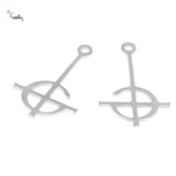 5pcs Grucifix Ghost Symbol Nameless Ghoul Charm Pendant