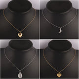 5pcs Heart Stainless Steel Charms for Jewelry Making