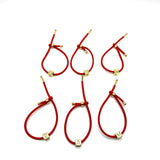 5pcs/lot Initials Letter Milan Rope Bracelet Set
