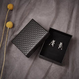 5pcs Rectangle Jewelry Boxes For Packaging Necklace Earrings Ring