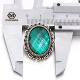 5pcs Rhinestone Flower Metal Snap Button 18mm 20mm DIY Snap Bracelet Bangle