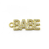 5pcs/lot Initial Words Charms For Jewelry Making