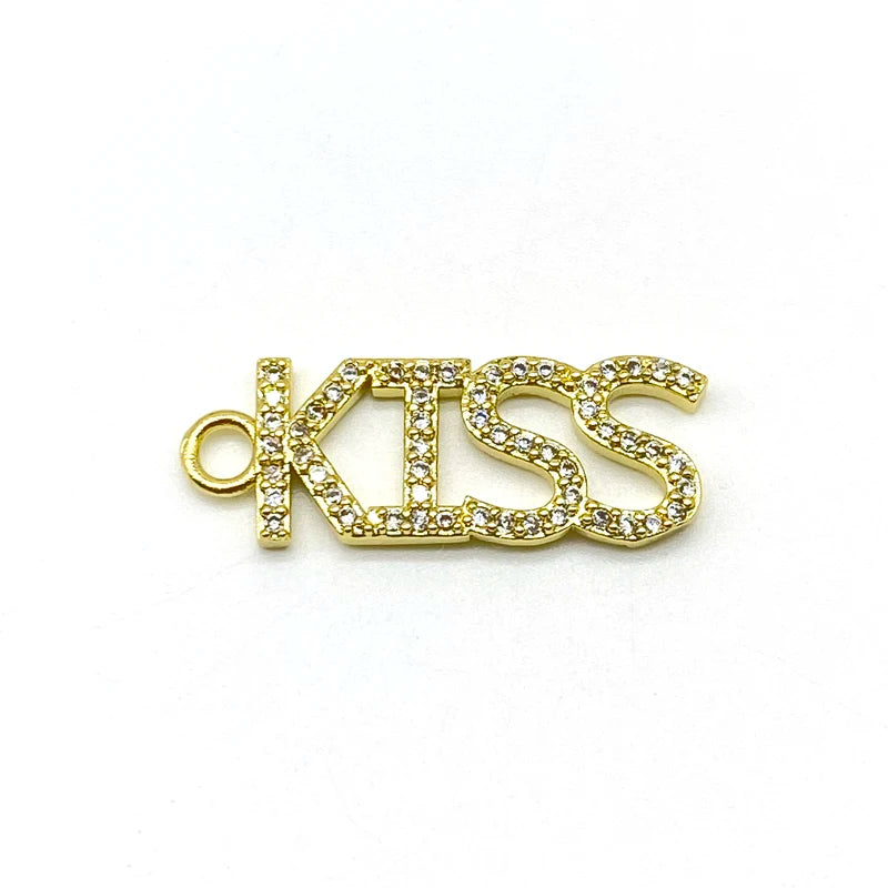 5pcs/lot Initial Words Charms For Jewelry Making