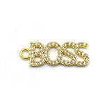 5pcs/lot Initial Words Charms For Jewelry Making