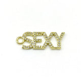 5pcs/lot Initial Words Charms For Jewelry Making