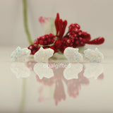 (5pcs/lot) OP06 Synthetic Hand Fatima Opal Stone 8x10mm Hamsa Opal Stone