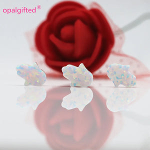 (5pcs/lot) OP06 Synthetic Hand Fatima Opal Stone 8x10mm Hamsa Opal Stone