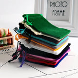 5pcs Velvet Pouch Drawstring Gift Bags Wedding Candy Bags