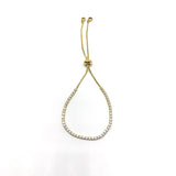 CZ Pave Bracelets Adjustable Chain Shiny Jewelry 5pcs