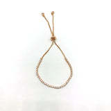 CZ Pave Bracelets Adjustable Chain Shiny Jewelry 5pcs