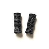 5pcs Large Wave Tube Bar Spacers for Bracelet Making