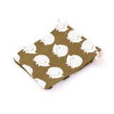 5pcs Linen Hedgehog Cotton Bags 14*16cm Favor Packaging