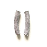 5pcs Long Tube Bar Spacers Beads for Jewelry Making