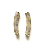 5pcs Long Tube Bar Spacers Beads for Jewelry Making