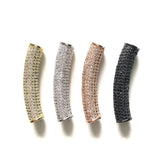 5pcs Long Tube Bar Spacers Beads for Jewelry Making