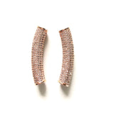 5pcs Long Tube Bar Spacers Beads for Jewelry Making