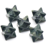 5pcs Merkaba Star Agates Stone Bead Divination Stone