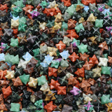 5pcs Merkaba Star Agates Stone Bead Divination Stone