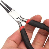 5pcs Mini Round Nose Pliers Jewelry Making Tool Kit Chain Nose Cutter