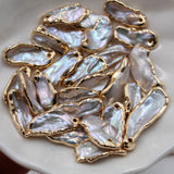 5pcs Natural Freshwater Pearl Long Bracelet DIY Jewelry Making Accessory