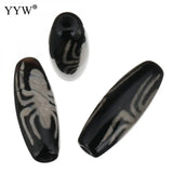5pcs Tibetan Agate Dzi Beads Spider for Necklace Making