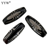 5pcs Tibetan Agate Dzi Beads Spider for Necklace Making