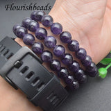 5pcs Natural Tiger Eye Green Aventurine Amethyst Quartz Bracelet