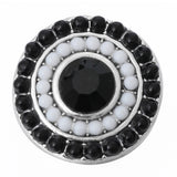 5pcs/lot Colorful Bead Circle Round 18mm Snap Buttons for Jewelry