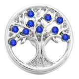 5pcs Snap Buttons Jewelry 18mm Metal Tree of Life Snaps Fit 18mm Snap Necklace