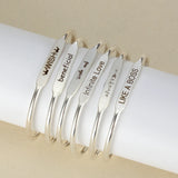 5pcs Women Charms Bracelets Bangles DIY