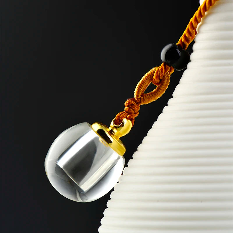 5pcs Perfume Bottle Essential Oil Quartz Necklace